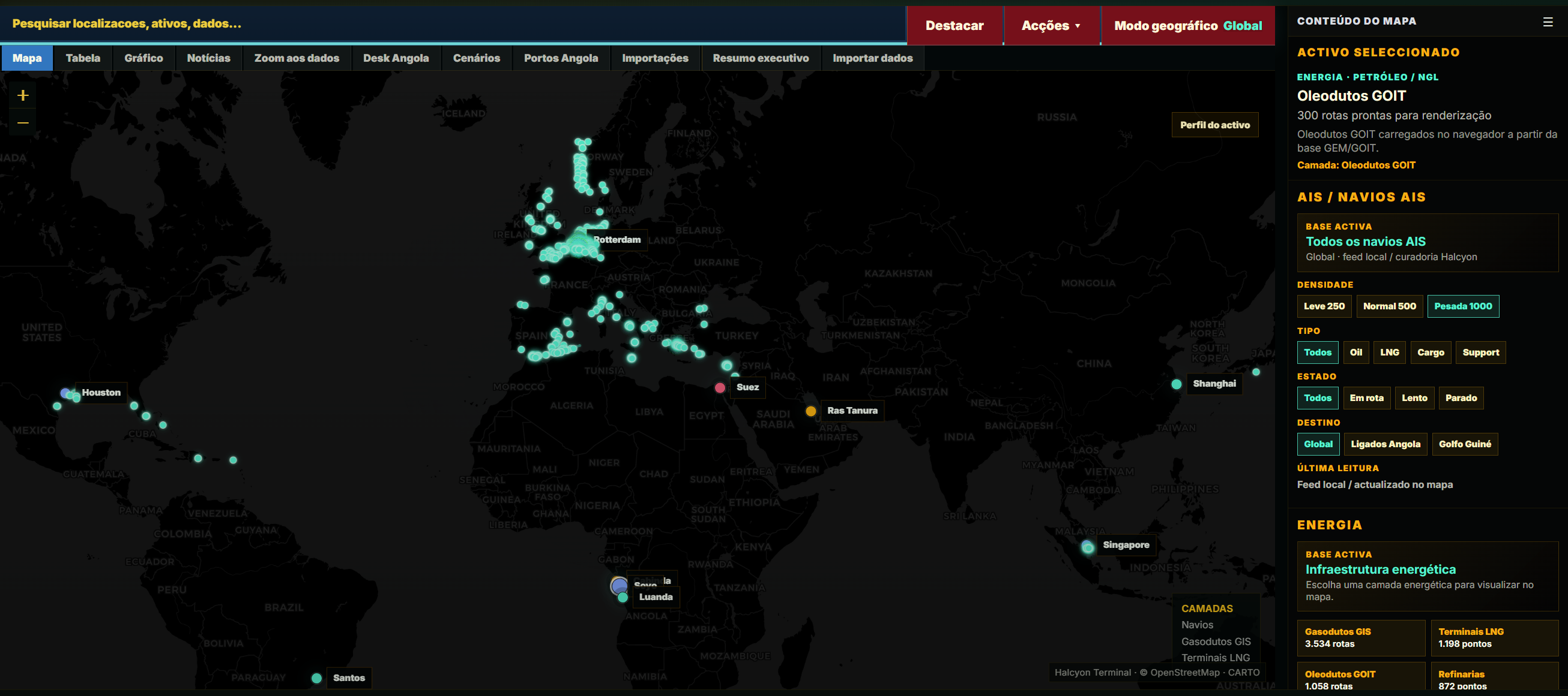 Navios AIS Halcyon